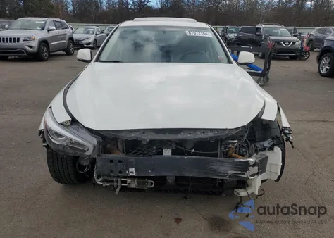 2015 Infiniti Q50 Base z USA, uszkodzony, nr VIN JN1BV7AP3FM351326